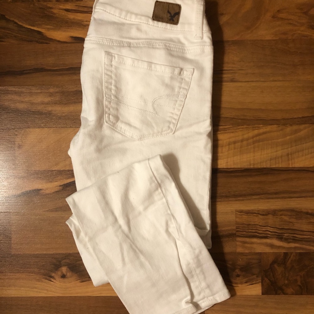 American Eagle Artist Crop Stretch Jeans 0